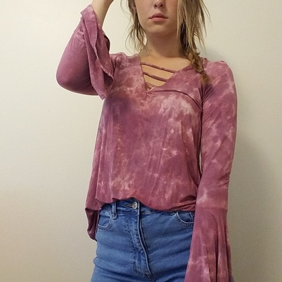 Pink American Eagle Shirt - Picture 2 of 3